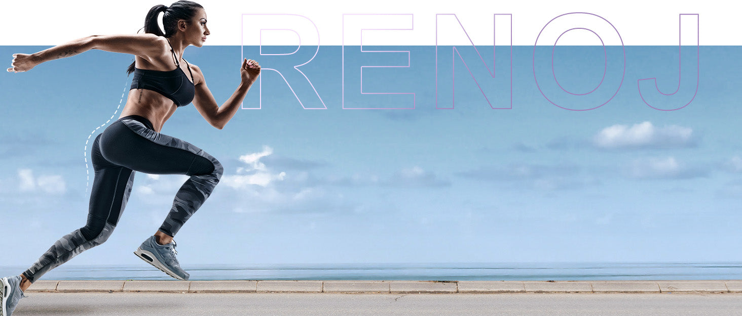 Renoj Resistance Bands, Yoga Starter Sets for Women and Men, 3 Set of Stretch Exercise Workout Bands for Booty Legs, Elastic Pilates Flexbands