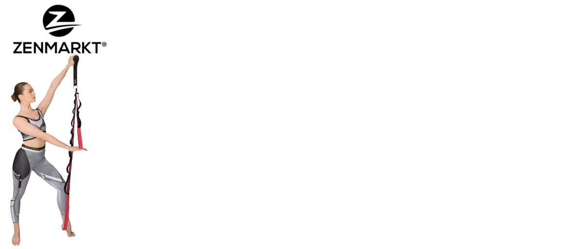 10-Loop Yoga Strap with Door Anchor – Stretch Strap for Flexibility, Deep Stretching, and Improved Balance – Perfect Yoga Accessory for All Fitness Levels