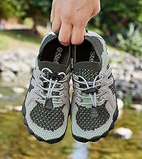 Stelle 赤脚鞋女士男士徒步水鞋带可调节鞋带成人速干沙滩游泳泳池越野跑步户外运动划船攀岩瑜伽