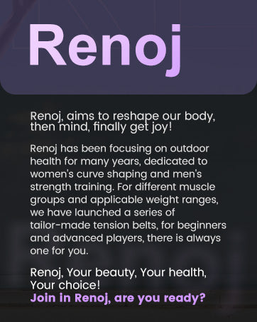 Renoj Resistance Bands, Yoga Starter Sets for Women and Men, 3 Set of Stretch Exercise Workout Bands for Booty Legs, Elastic Pilates Flexbands