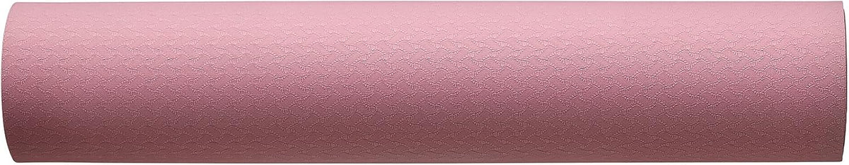 Amazon Basics 1/4 英寸厚 TPE 运动瑜伽垫带背带