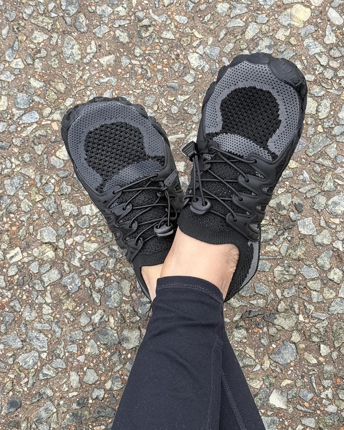 Stelle 赤脚鞋女士男士徒步水鞋带可调节鞋带成人速干沙滩游泳泳池越野跑步户外运动划船攀岩瑜伽