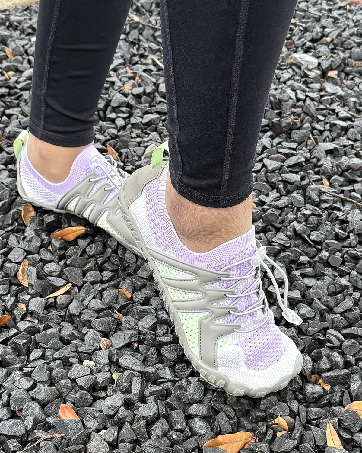 Stelle 赤脚鞋女士男士徒步水鞋带可调节鞋带成人速干沙滩游泳泳池越野跑步户外运动划船攀岩瑜伽