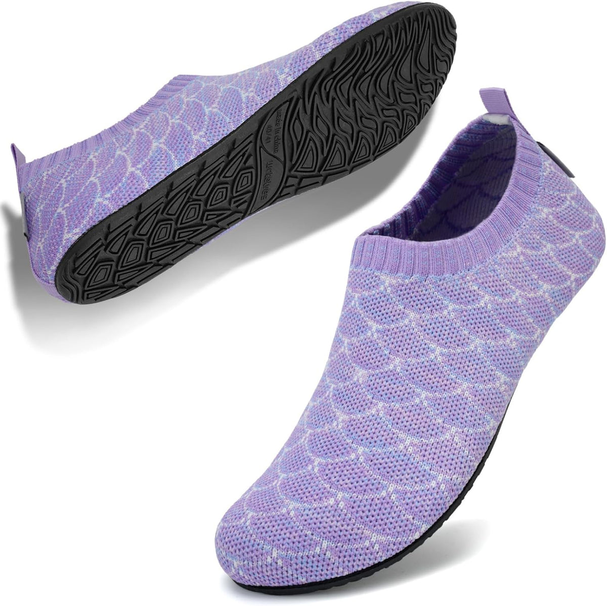 WateLves 赤脚水鞋女士男士旅行拖鞋袜子家居鞋速干水袜沙滩游泳普拉提瑜伽跳舞露营必备