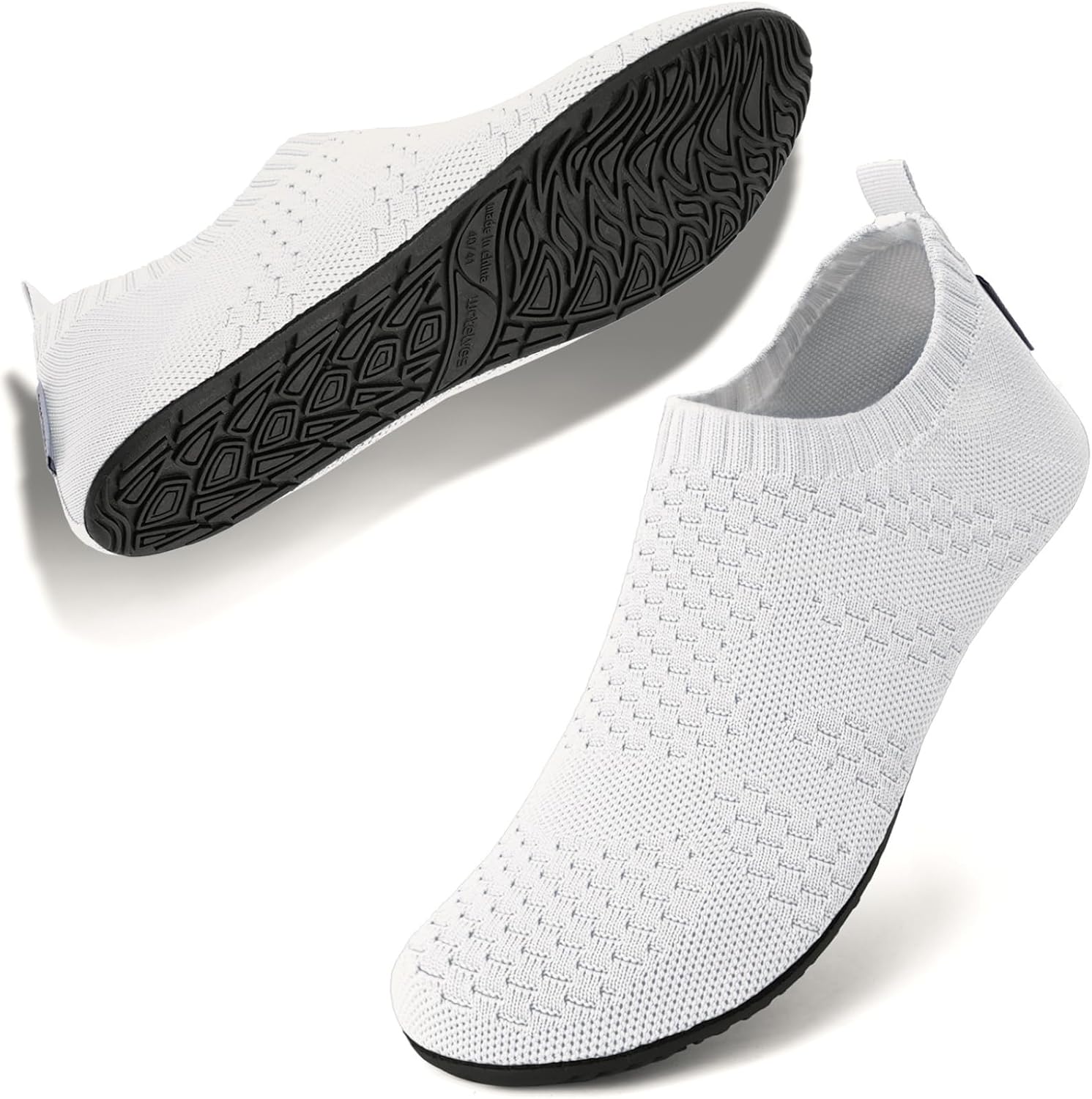 WateLves 赤脚水鞋女士男士旅行拖鞋袜子家居鞋速干水袜沙滩游泳普拉提瑜伽跳舞露营必备