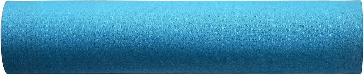 Amazon Basics 1/4 英寸厚 TPE 运动瑜伽垫带背带