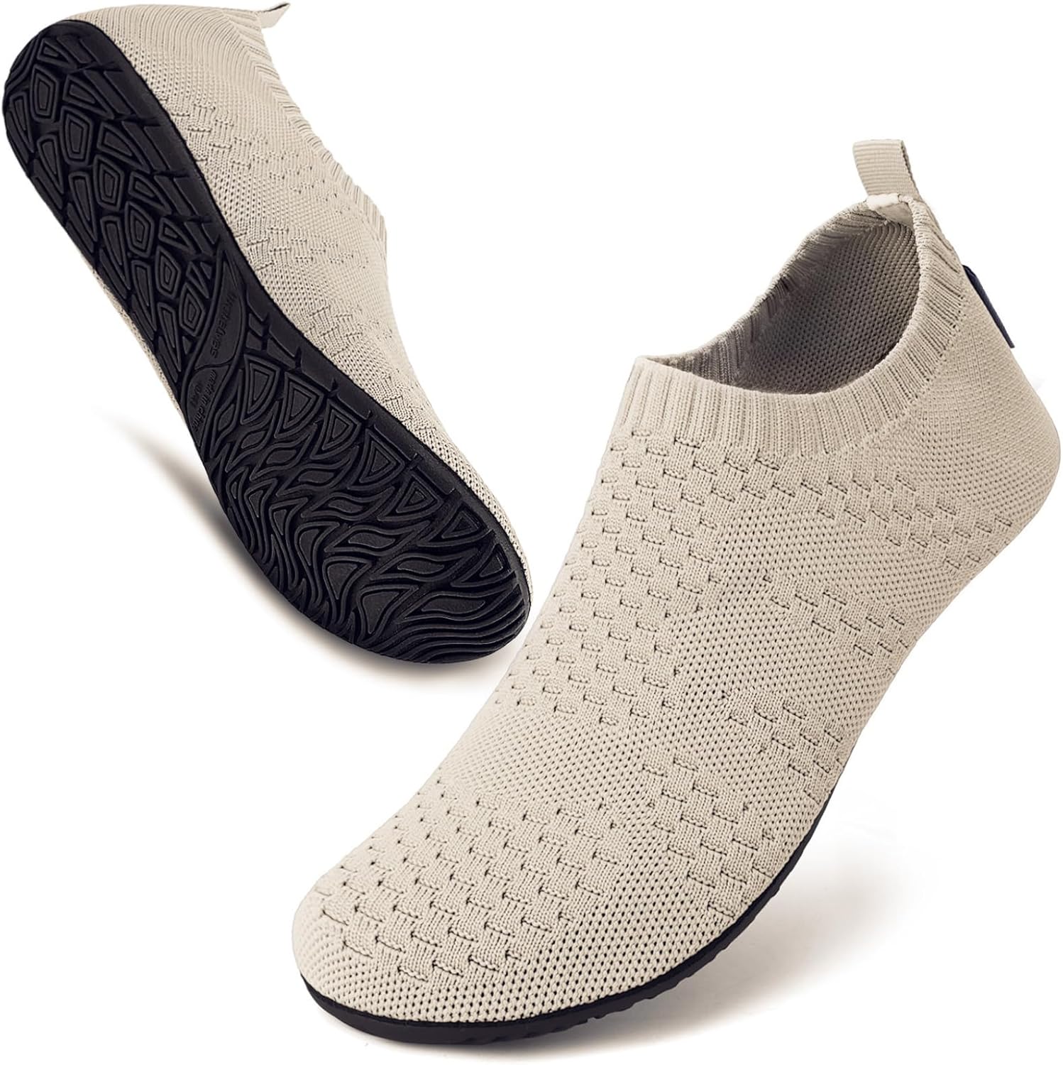 WateLves 赤脚水鞋女士男士旅行拖鞋袜子家居鞋速干水袜沙滩游泳普拉提瑜伽跳舞露营必备