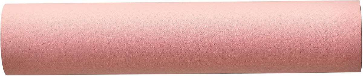 Amazon Basics 1/4 英寸厚 TPE 运动瑜伽垫带背带