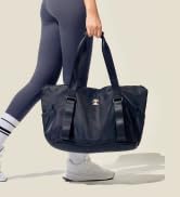 瑜伽垫包 - 8 口袋健身包适合 1.27 厘米厚的垫子和积木,可拆卸肩带 | 大号包带垫托,适合女士、男士| 行李袋,手提包