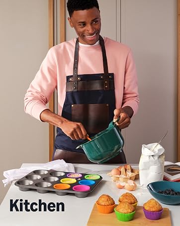 Amazon Basics 1/4 英寸厚 TPE 运动瑜伽垫带背带