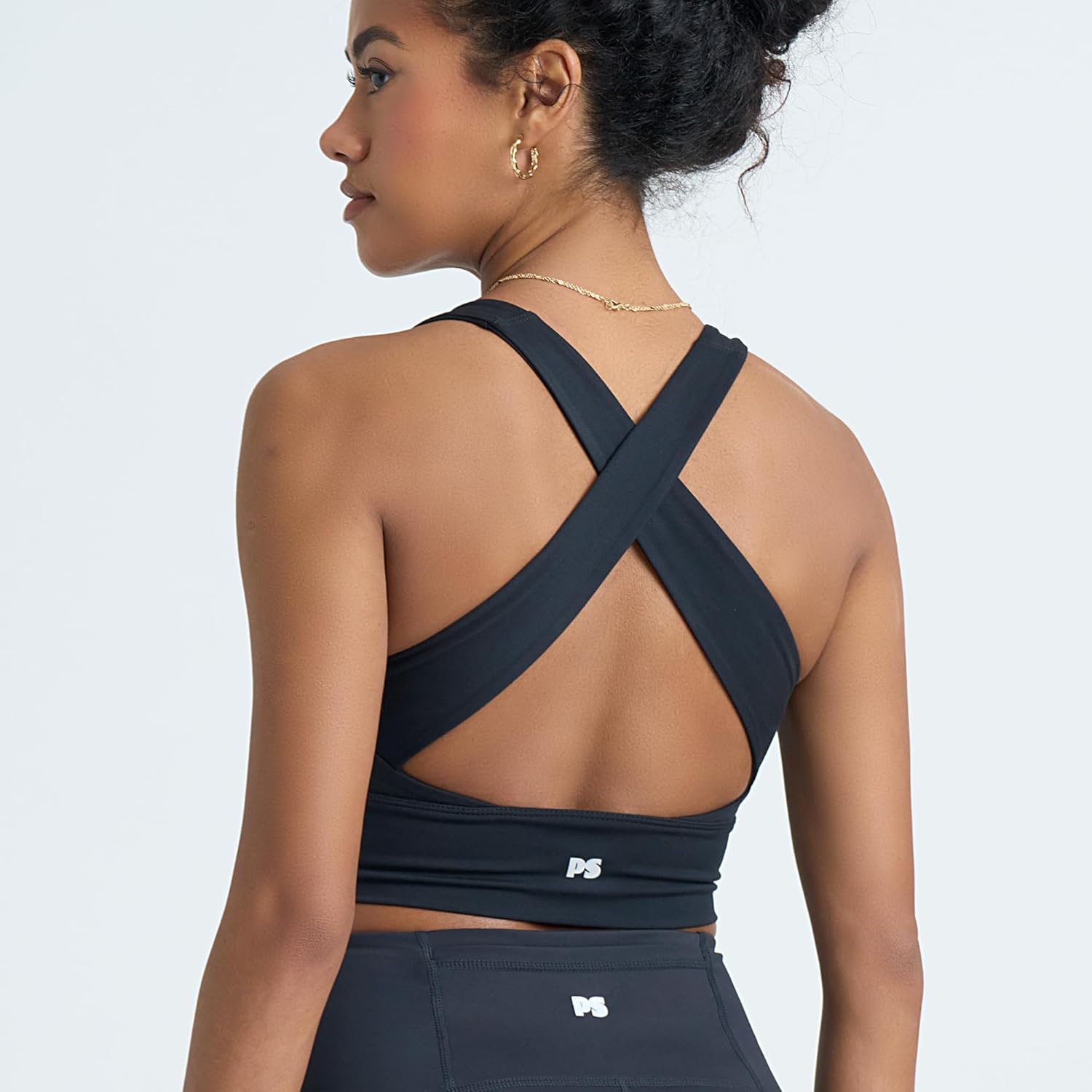 2 件套女士健身套装,2 件套搭配喇叭打底裤和运动文胸套装,适用于女式健身套装跑步瑜伽服