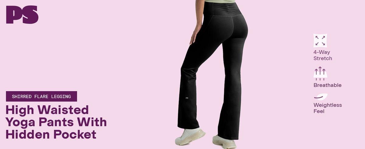 2 件套女士健身套装,2 件套搭配喇叭打底裤和运动文胸套装,适用于女式健身套装跑步瑜伽服