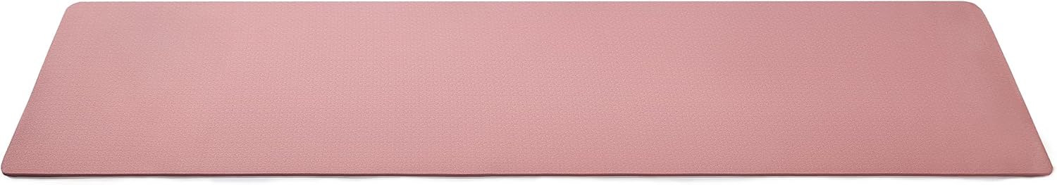 Amazon Basics 1/4 英寸厚 TPE 运动瑜伽垫带背带