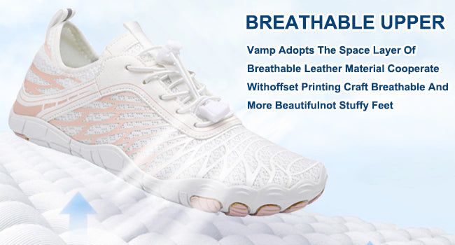 Hike Barefoot Shoes 女士男士,中性款赤脚水鞋透气防滑徒步鞋,适合徒步、散步、跑步、瑜伽和水上运动