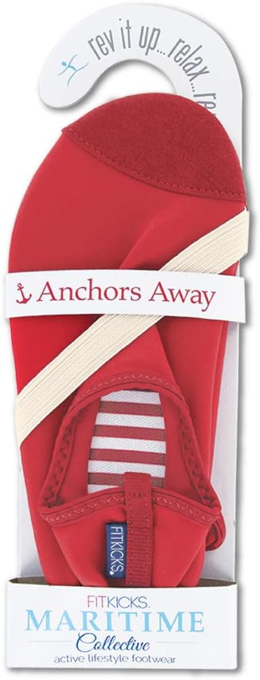 FITKICKS Original 女式可折叠 Active Lifestyle 极简主义鞋 赤脚瑜伽运动水鞋