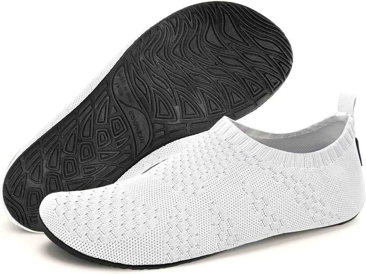 WateLves 赤脚水鞋女士男士旅行拖鞋袜子家居鞋速干水袜沙滩游泳普拉提瑜伽跳舞露营必备