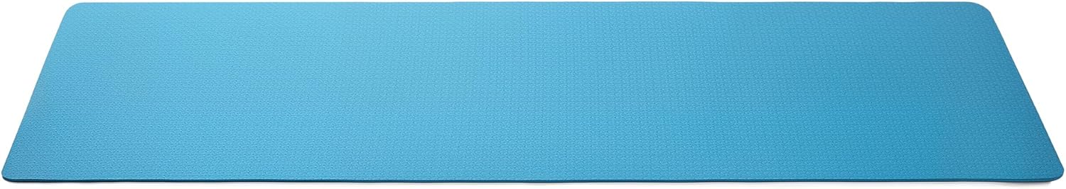 Amazon Basics 1/4 英寸厚 TPE 运动瑜伽垫带背带