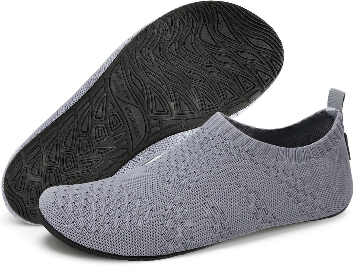 WateLves 赤脚水鞋女士男士旅行拖鞋袜子家居鞋速干水袜沙滩游泳普拉提瑜伽跳舞露营必备