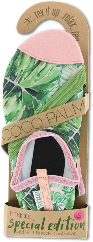 FITKICKS Original 女式可折叠 Active Lifestyle 极简主义鞋 赤脚瑜伽运动水鞋