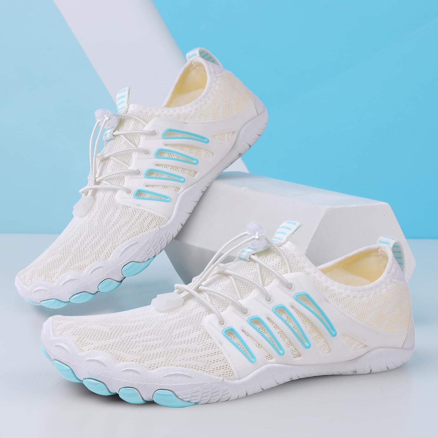 Hike Barefoot Shoes 女士男士,中性款赤脚水鞋透气防滑徒步鞋,适合徒步、散步、跑步、瑜伽和水上运动