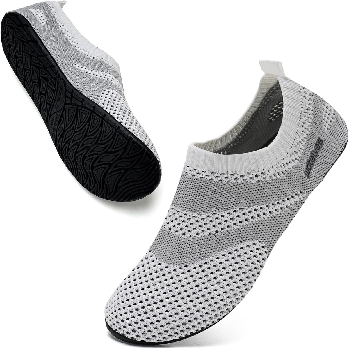 WateLves 赤脚水鞋女士男士旅行拖鞋袜子家居鞋速干水袜沙滩游泳普拉提瑜伽跳舞露营必备