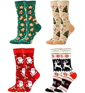 Pilates Socks with Grips for Women, 3 Pairs Long Scrunch Non Slip Yoga Barre Workout Slouch Socks