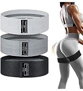 Renoj Resistance Bands, Yoga Starter Sets for Women and Men, 3 Set of Stretch Exercise Workout Bands for Booty Legs, Elastic Pilates Flexbands