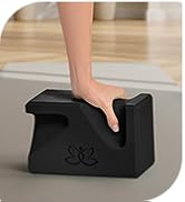 Deep-Zen® 瑜伽砖手腕支撑;瑜伽块 2 件装,带护膝和带子,减轻手腕重量;耐用、多功能瑜伽砖锻炼块套装,阻止瑜伽