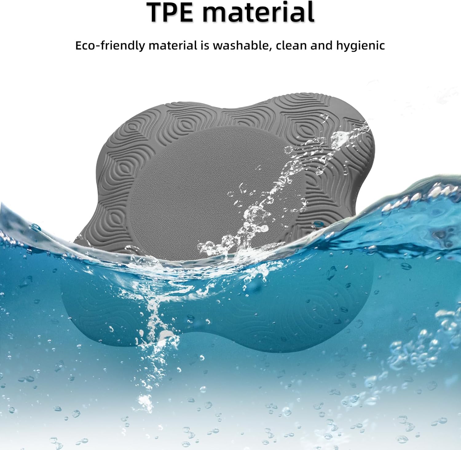 2 件装瑜伽护膝垫超厚适用于膝盖、肘部、手腕、手部、头部、泡沫、普拉提、跪垫、瑜伽、膝盖、膝盖、肘部、手腕、头部、泡沫、普拉提、跪垫、支撑 泡沫垫 男女均适用