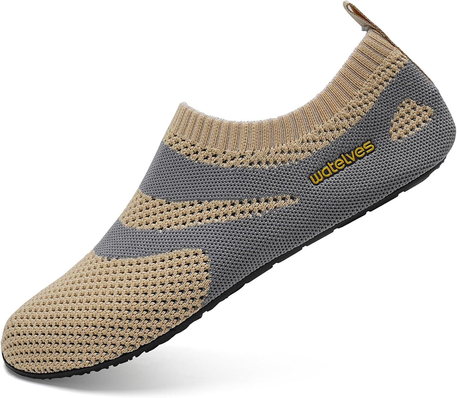 WateLves 赤脚水鞋女士男士旅行拖鞋袜子家居鞋速干水袜沙滩游泳普拉提瑜伽跳舞露营必备