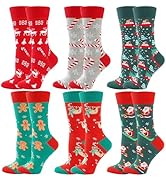 Pilates Socks with Grips for Women, 3 Pairs Long Scrunch Non Slip Yoga Barre Workout Slouch Socks