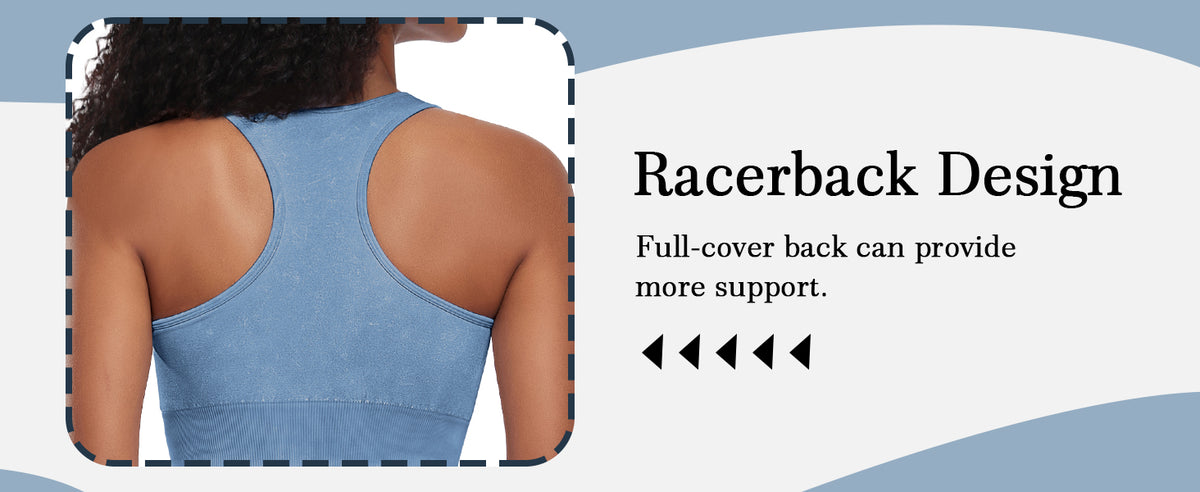 OLCHEE 女式锻炼套装 2 件套 - 酸洗无缝瑜伽服高腰打底裤加垫工字背心运动文胸健身房套装