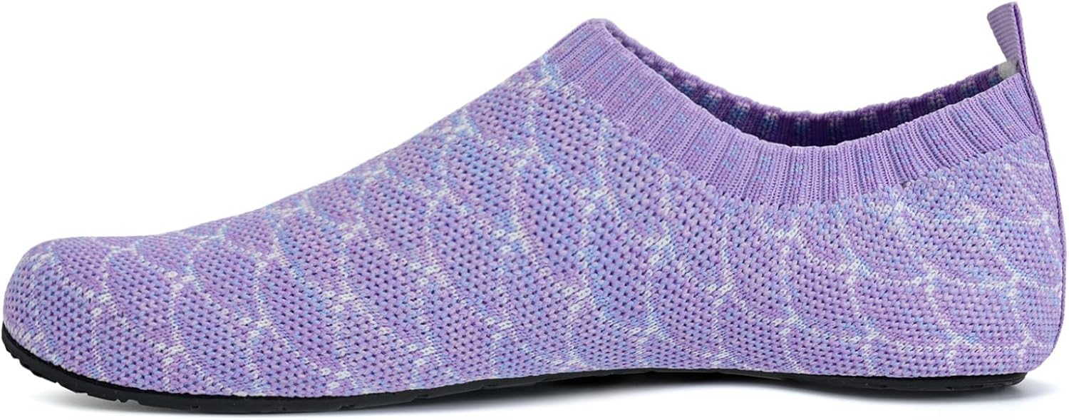 WateLves 赤脚水鞋女士男士旅行拖鞋袜子家居鞋速干水袜沙滩游泳普拉提瑜伽跳舞露营必备