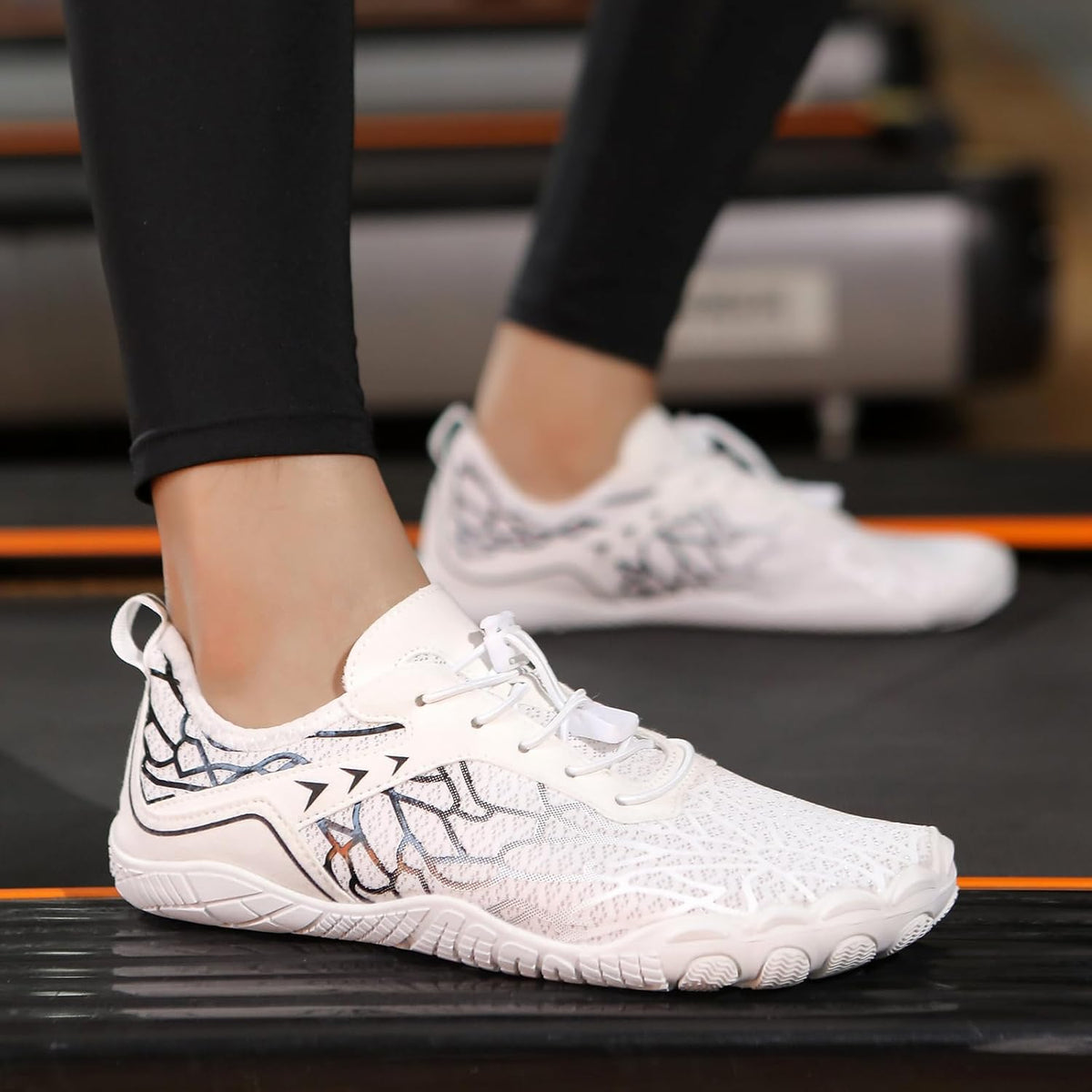 Hike Barefoot Shoes 女士男士,中性款赤脚水鞋透气防滑徒步鞋,适合徒步、散步、跑步、瑜伽和水上运动