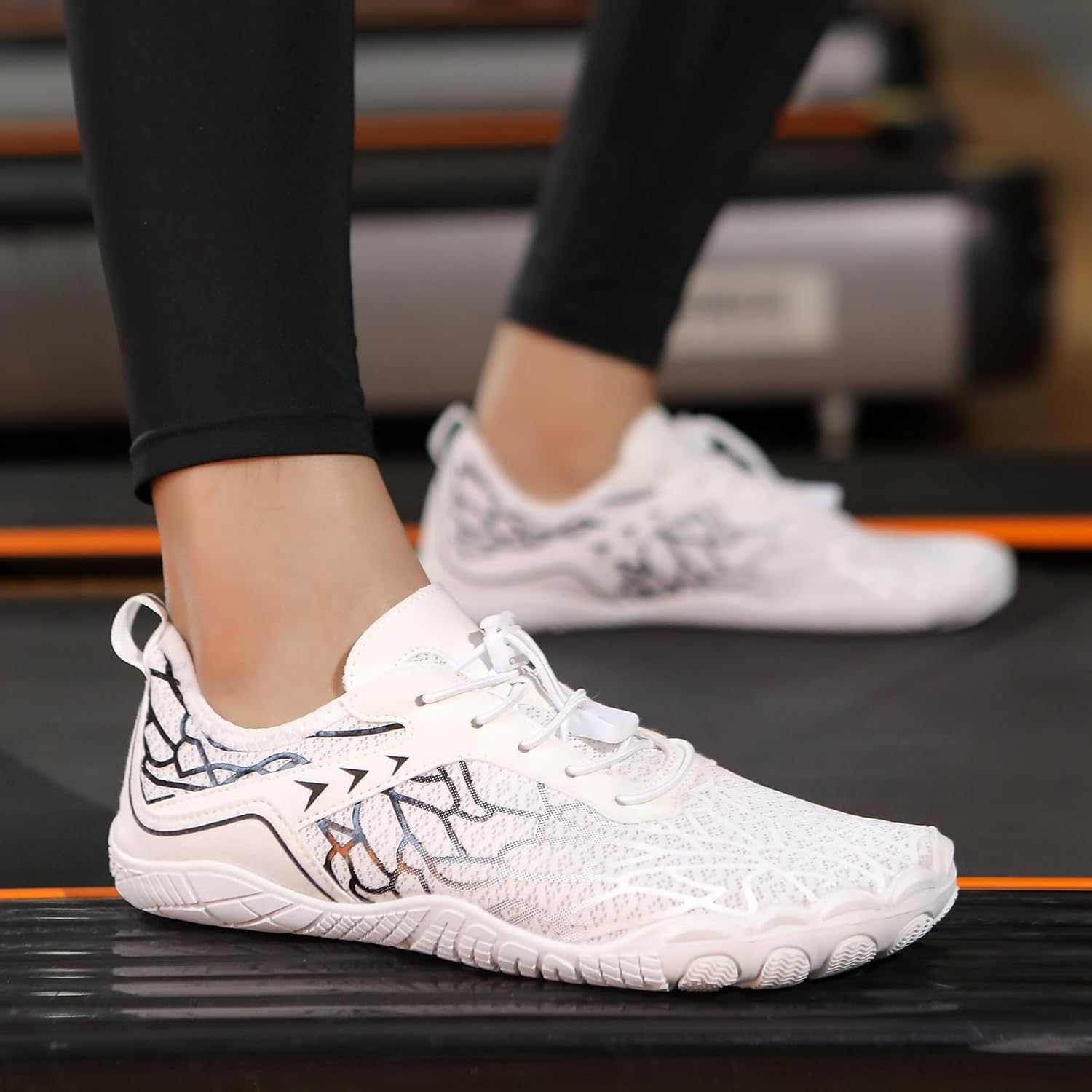 Hike Barefoot Shoes 女士男士,中性款赤脚水鞋透气防滑徒步鞋,适合徒步、散步、跑步、瑜伽和水上运动