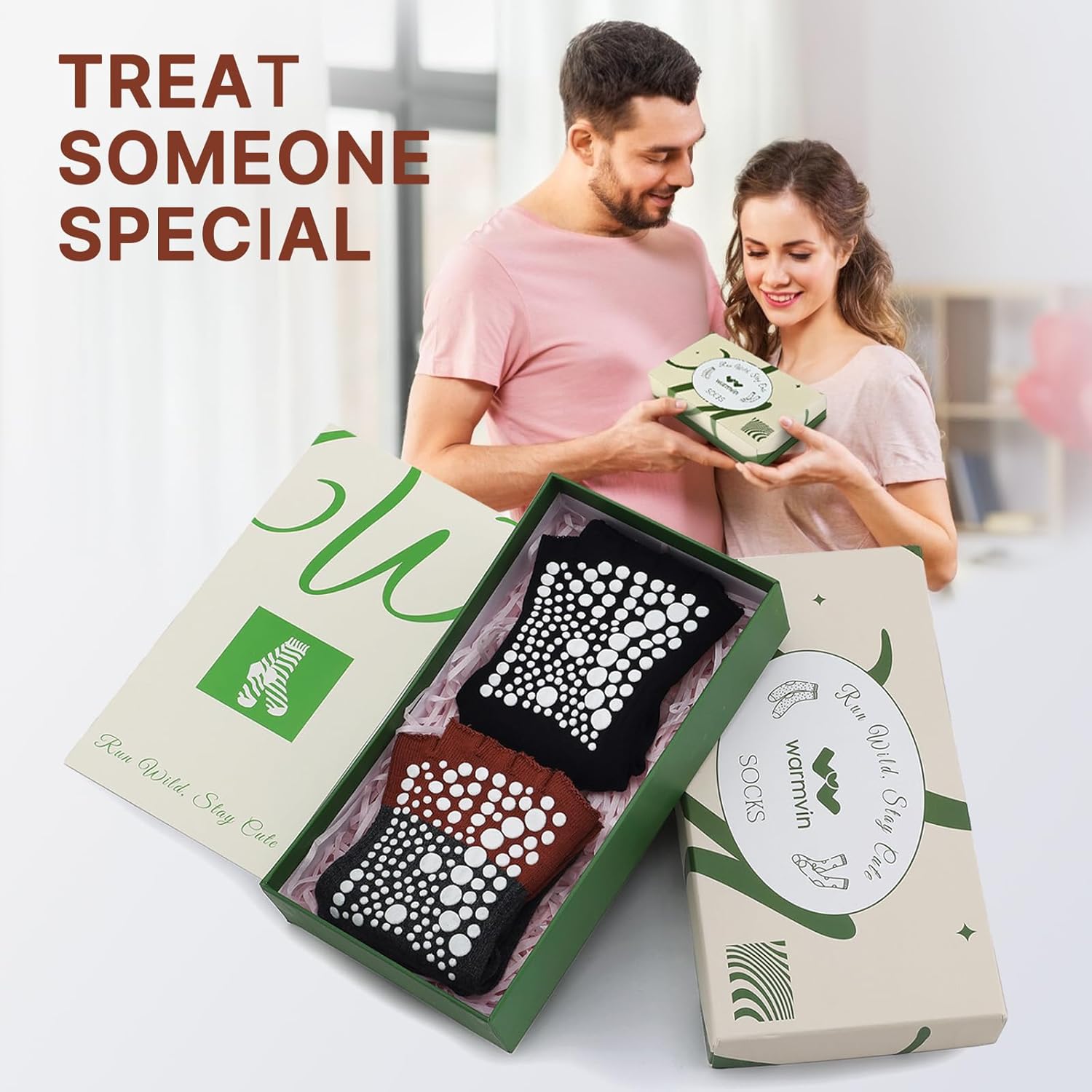 防滑普拉提瑜伽袜带抓地力女式 – 时尚水手袜,适合芭蕾舞和锻炼(尺码 5-9)