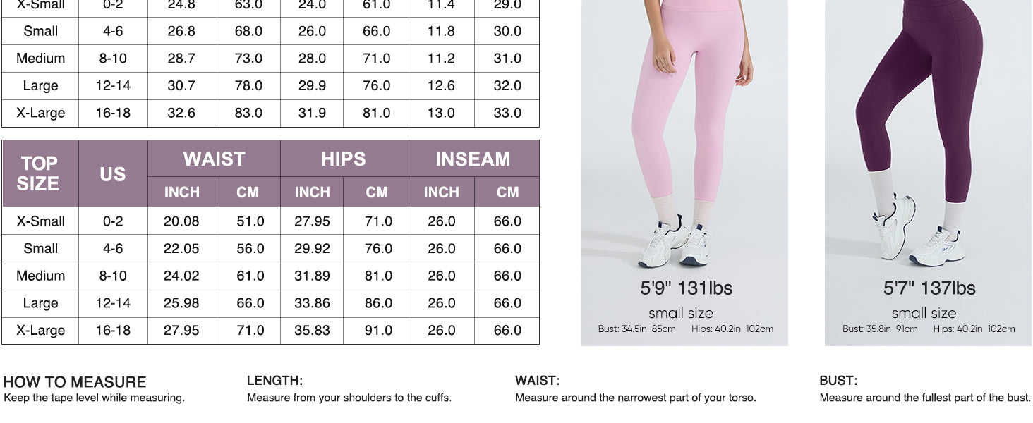 OMKAGI 2 件套女士健身套装,加垫健身上衣,带口袋,健身套装