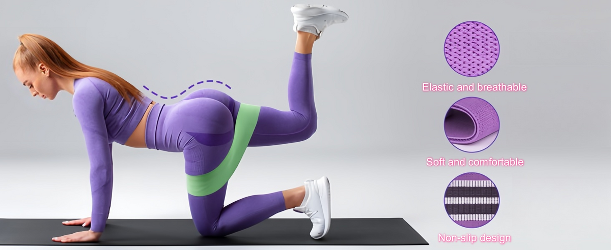 Pilates 女士必备套装 – 更好的瑜伽普拉提套装,适用于家庭锻炼,带普拉提环和球套装,提臀带,8 字形阻力带,瑜伽带可拉伸