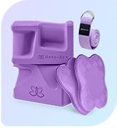 Deep-Zen® 瑜伽砖手腕支撑;瑜伽块 2 件装,带护膝和带子,减轻手腕重量;耐用、多功能瑜伽砖锻炼块套装,阻止瑜伽