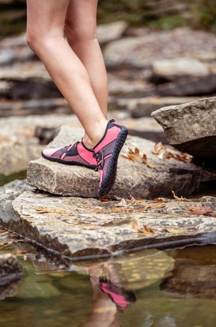 FITKICKS HydroSport 陆到水鞋,中性赤脚鞋,适合海滩、瑜伽、冲浪、露营配饰,男女皆宜的多功能赤脚鞋