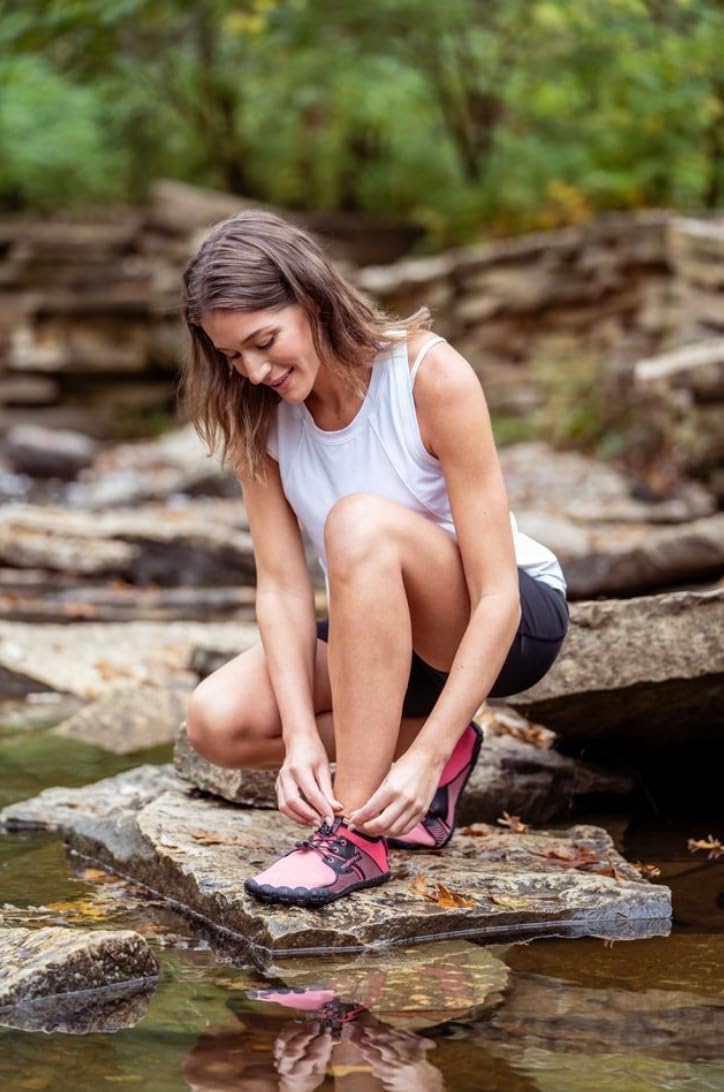 FITKICKS HydroSport 陆到水鞋,中性赤脚鞋,适合海滩、瑜伽、冲浪、露营配饰,男女皆宜的多功能赤脚鞋