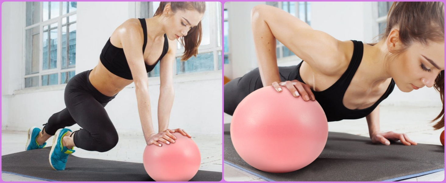 Pilates 女士必备套装 – 更好的瑜伽普拉提套装,适用于家庭锻炼,带普拉提环和球套装,提臀带,8 字形阻力带,瑜伽带可拉伸