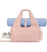 sportsnew 瑜伽垫包手提包瑜伽健身包男女防水湿口袋和钩环,快速取用存储瑜伽垫包