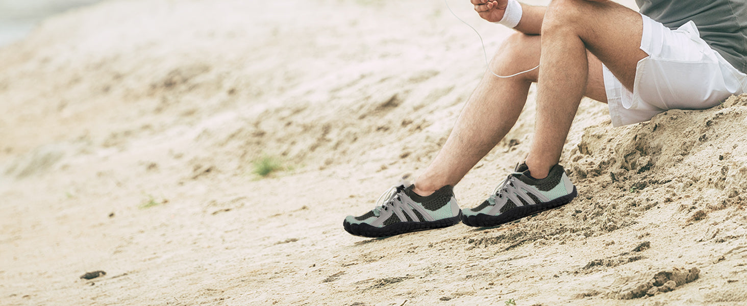 Stelle 赤脚鞋女士男士徒步水鞋带可调节鞋带成人速干沙滩游泳泳池越野跑步户外运动划船攀岩瑜伽