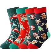 Pilates Socks with Grips for Women, 3 Pairs Long Scrunch Non Slip Yoga Barre Workout Slouch Socks