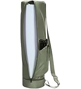 sportsnew 瑜伽垫包手提包瑜伽健身包男女防水湿口袋和钩环,快速取用存储瑜伽垫包