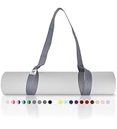 Tumaz 瑜伽垫包,带可调节肩带,适合卷垫,最大可达 26 英寸(约 66.0 厘米),可装必需品,坚固的G形钩闭合