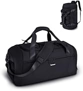 sportsnew 女士瑜伽健身包,带鞋隔层和干湿储物口袋和可调节瑜伽垫支架