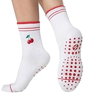 CoolMate 女式普拉提袜,瑜伽袜,船员防滑女士,适合锻炼,桶,普拉提礼品