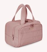 BAGSMART 女士手提包带拉链,绗缝手提包健身手提包,带瑜伽垫肩带,适合旅行运动